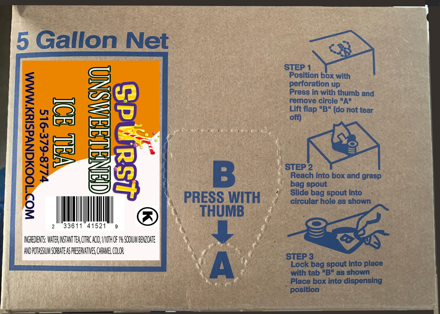 Unsweetened Ice-Tea Syrup